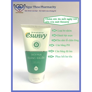 ✅✅ sữa rửa mặt ngừa mụn esunvy
