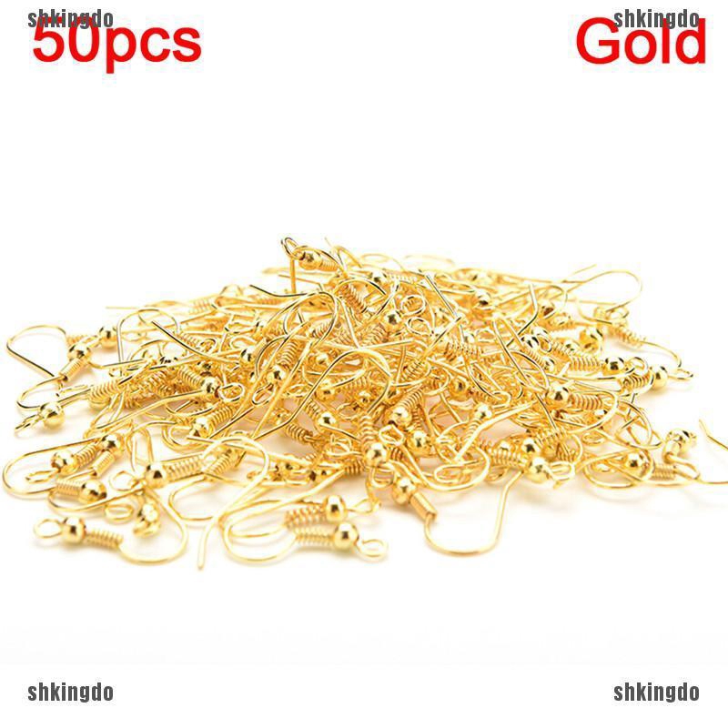 Set 50 móc hợp kim làm hoa tai chuyên dụng