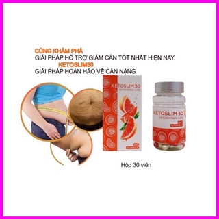 Giảm cân keto tinh chất bưởi  [ Bao giảm 2- 9kg ]