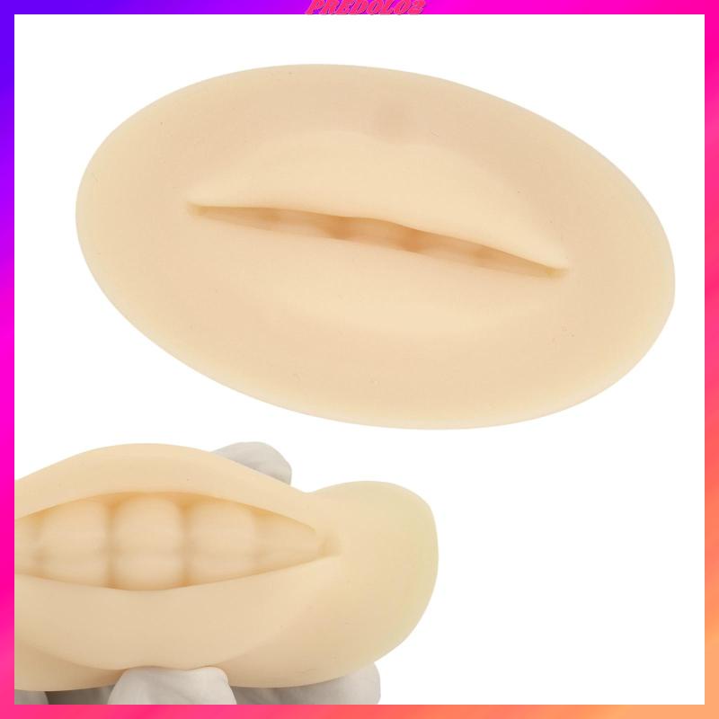 [Predolo2] Da Môi Giả Silicone 3D Đa Năng Có Thể Tái Sử Dụng Cho Họa Sĩ Trang Điểm