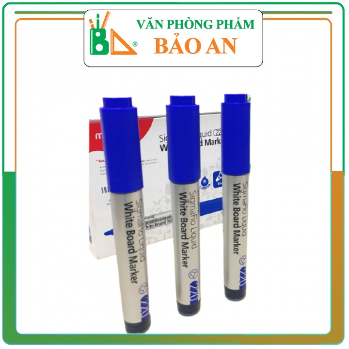 🔥🔥 Freeship Max🔥Hộp 12 Bút Viết Bảng Monami 220,Văn phòng phẩm - Bảo An
