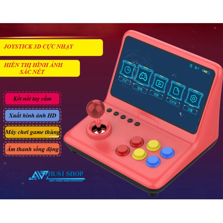 Máy Chơi Game Powkiddy A12 Màn Hình IPS 9inch Hỗ Trợ Hơn 11 Dòng Games