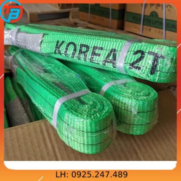 Dây Cáp Vải Cẩu Hàng - Loại 2 Tấn - Đủ Size
