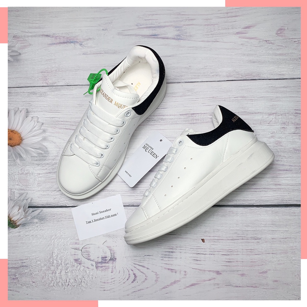 Giày Thể Thao Mc Gót Nhung Đen Đế Cao Siêu Hót - Hani Sneaker
