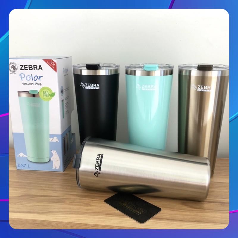 Ly giữ nhiệt Thái Lan Zebra Polar 870ml Inox SUS 304-112702-Tặng kèm túi