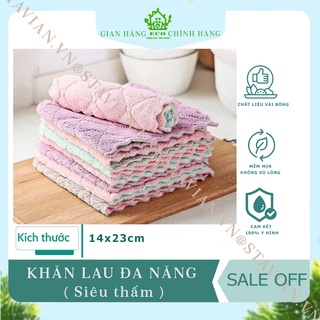 Combo 10 khăn lau tay đa năng siêu thấm