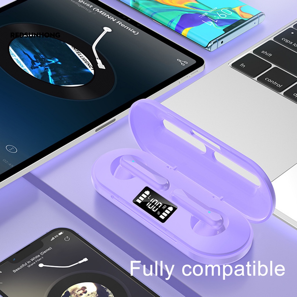 Tai Nghe Bluetooth Không Dây Âm Thanh Siêu Trầm Tiện Dụng