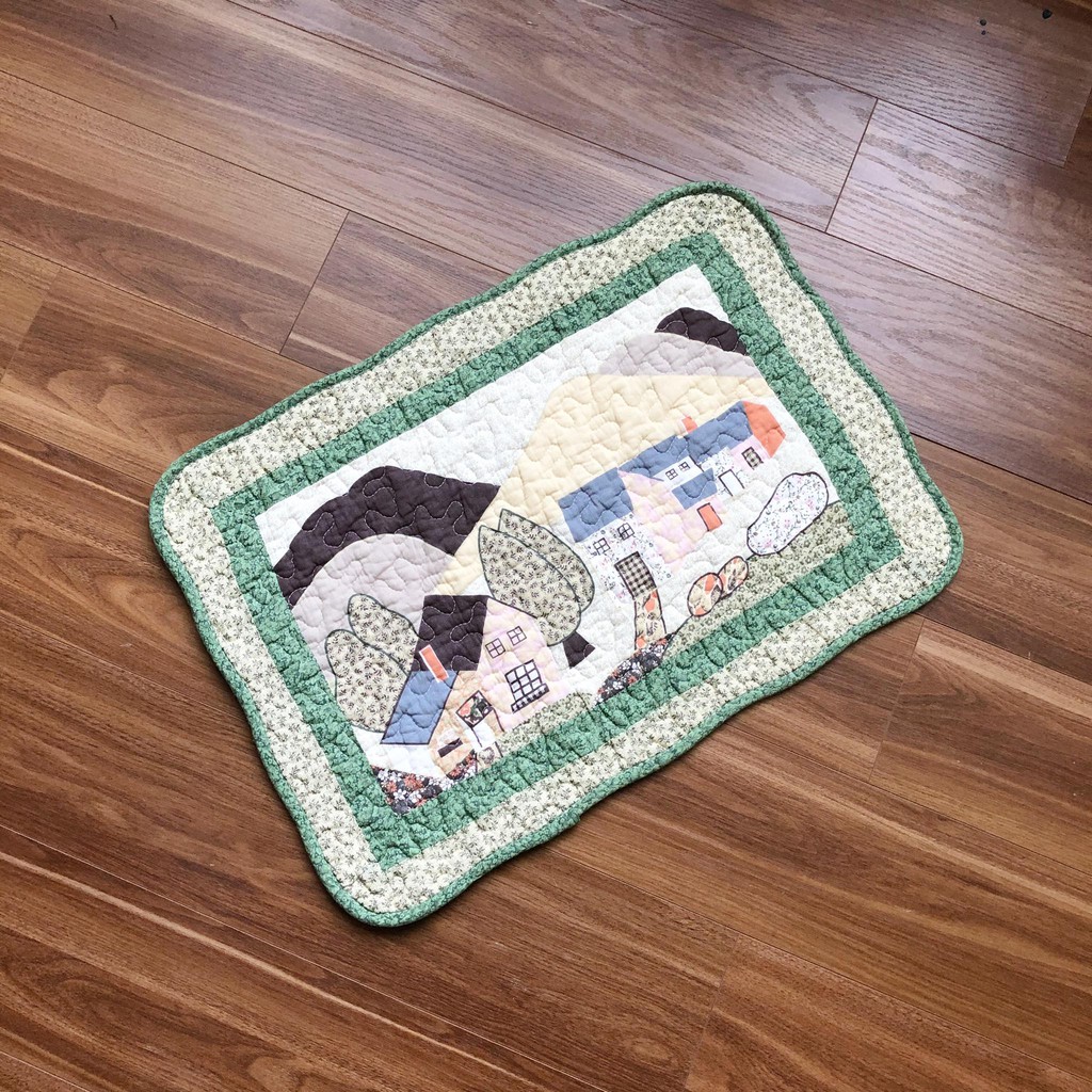 Thảm Quilt - thảm cotton - thảm vải