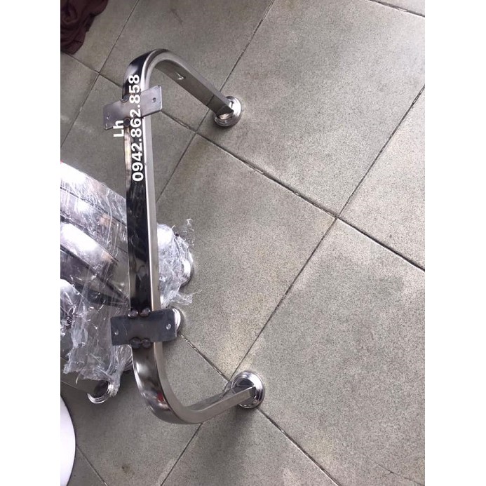 KỆ GÁC CHÂN, CÂY INOX GÁC CHÂN LÀM MÓNG TIỆM NAIL,SPA GIÁ RẺ HCM HP-003