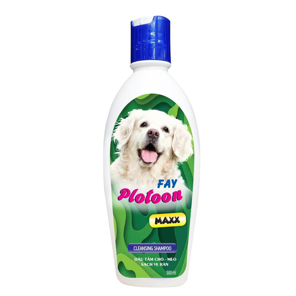 Dầu tắm Plotoon Maxx 300ml cao cấp - sản phẩm chăm sóc da lông đẳng cấp 6 sao.