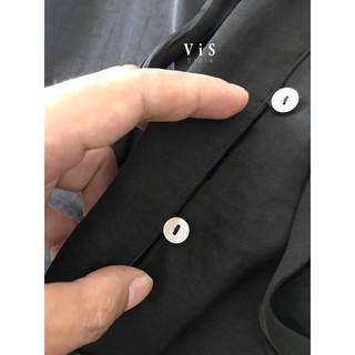ÁO LỤA NỮ MÀU ĐEN VNXK