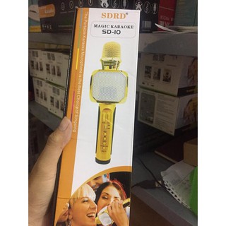 Micro Karaoke SD10 Kiêm Loa Blutooth