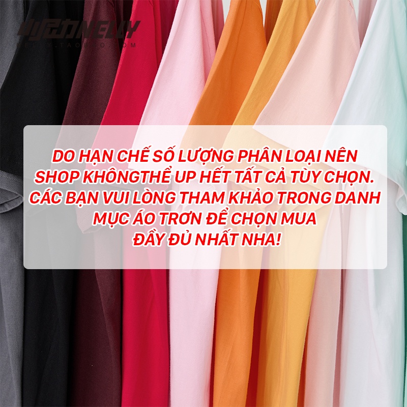 Áo phông Nelly Heybig basic tay ngắn - bảng 30 màu trơn