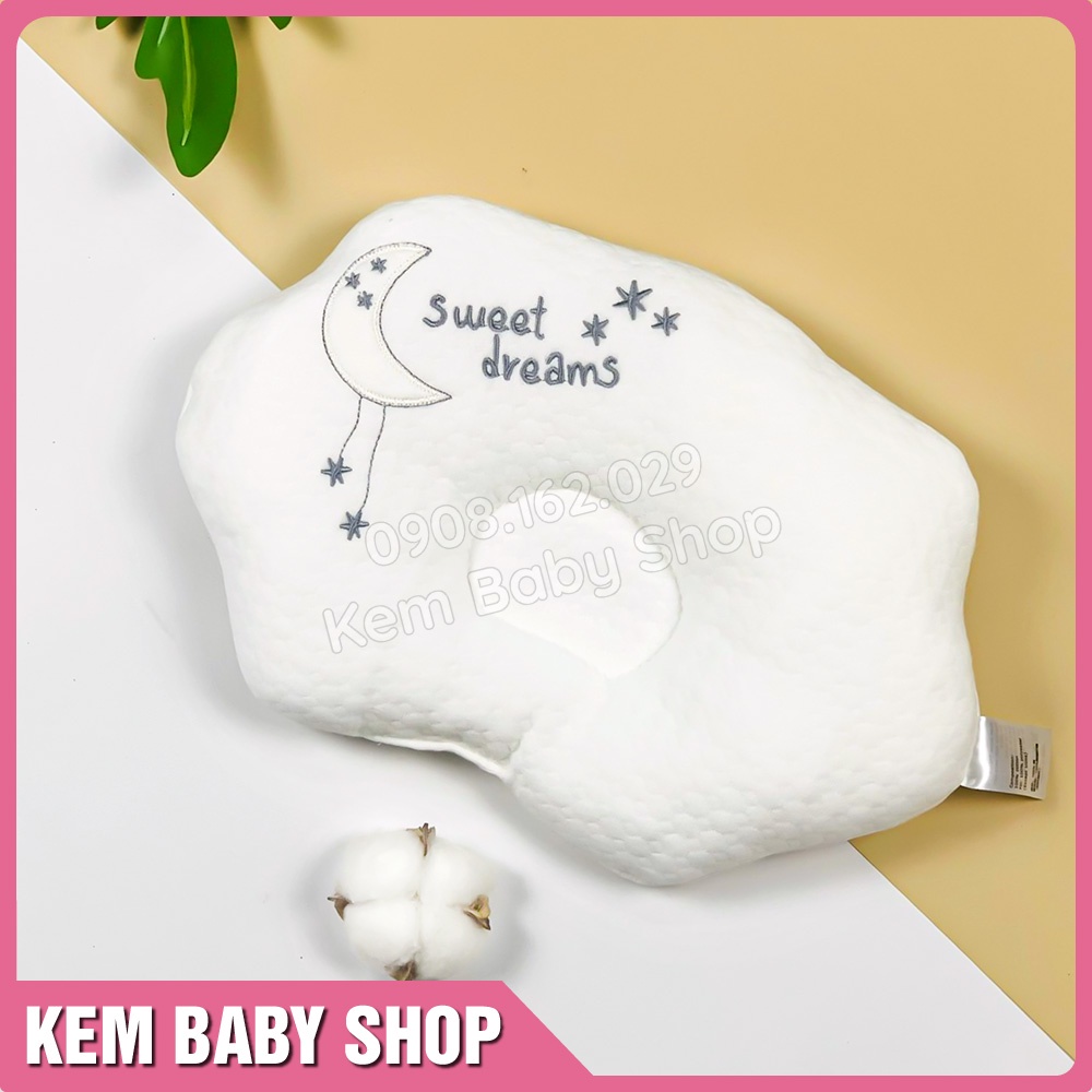 Gối lõm bông Baby Comfort cho bé - Gối lõm chống bẹp đầu cho bé