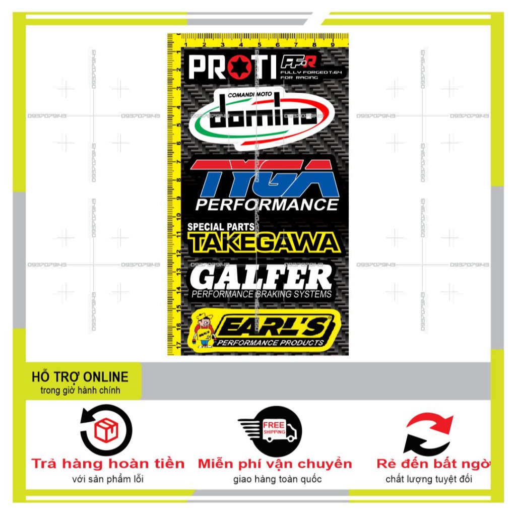 LOGO STICKER DÁN XE MÁY MINI M9 - SHINDECAL2
