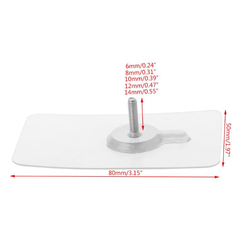 Móc dán tường treo đồ bằng thép không gỉ