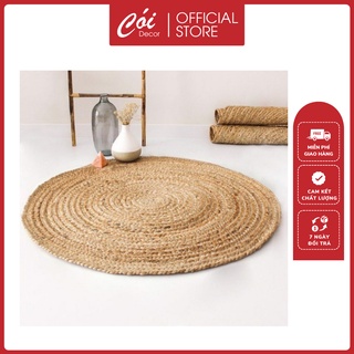 Thảm Cói Lục Bình Cao Cấp Xuất Khẩu Chống Ẩm Mốc Siêu Hót Decor - Cói_Decor_HN