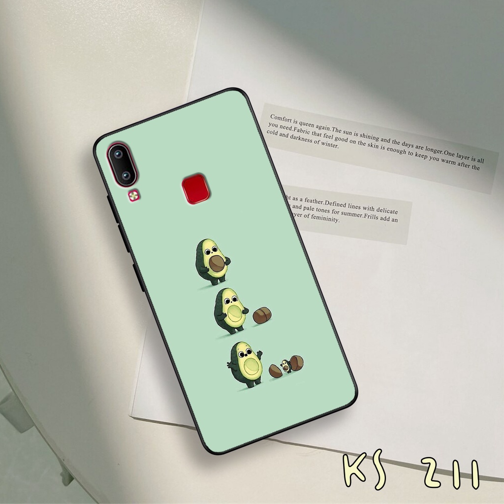 Ốp lưng Vivo Y91 - Vivo Y95 - Ốp in hình trái bơ siêu dễ thương