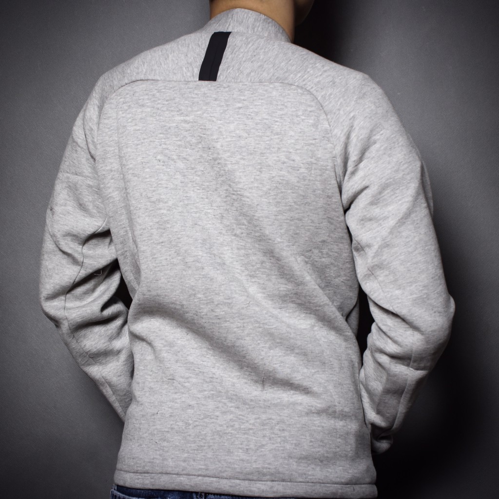 [CHÍNH_HÃNG] ÁO KHOÁC NIKE TECH FLEECE CARDIGAN - XÁM | BigBuy360 - bigbuy360.vn