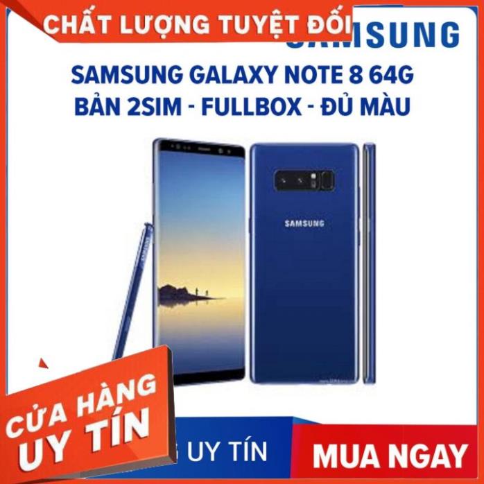 Điện thoại Samsung Galaxy Note 8 (6/64) - Bảo hành chính hãng 1 năm trên toàn quốc, ưu đãi cực sốc