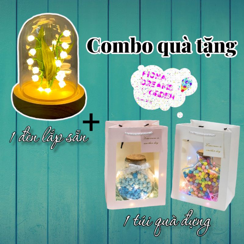 🌷 ĐÈN HOA MINI PHÁT SÁNG TRANG TRÍ DECOR PHÒNG NGỦ - CÓ HỖ TRỢ LẮP SẴN