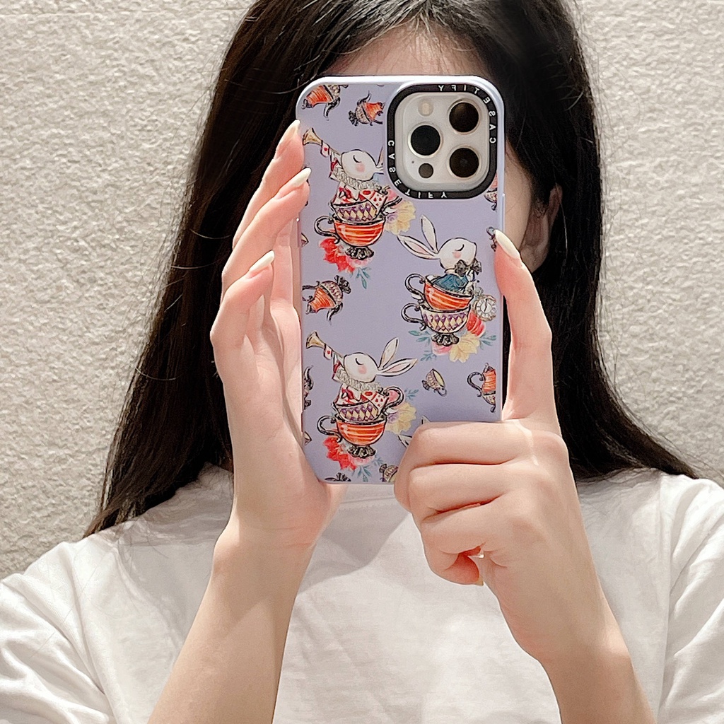 Ốp Điện Thoại Mềm Hình Thỏ Đáng Yêu Cho iPhone13Pro iP12Pro XS iPhone11 12Promax 13Promax 11 12 13 iPhone11 12Promax 13Promax 11 12 13