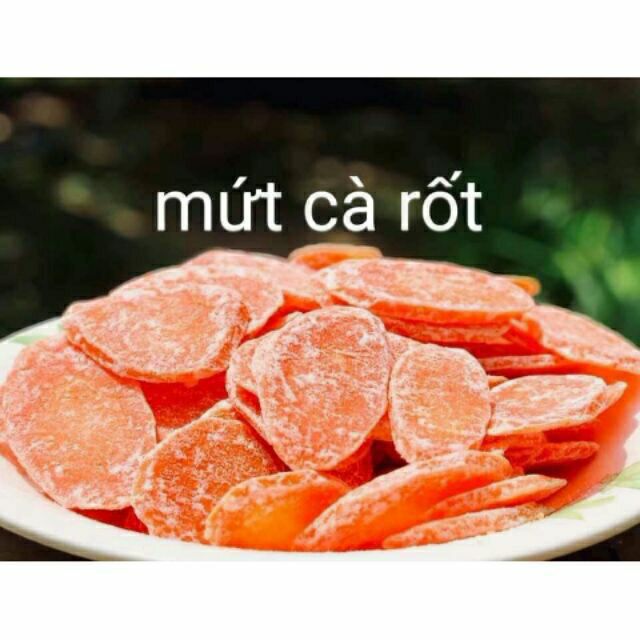 1kg MỨT CÀ RỐT SỈ 50k