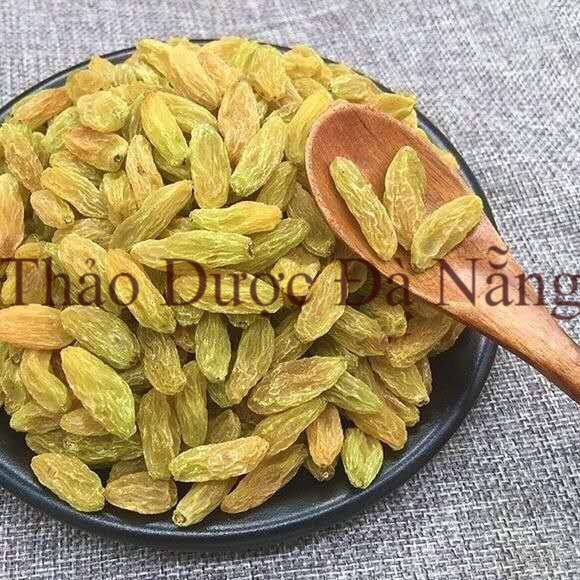 Nho Khô vàng Ấn Độ loại ngon 100 gram.