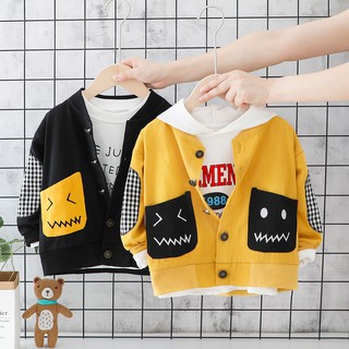 [XẢ LỖ] Áo khoác QUÁI VẬT NHỎ cho bé trai 6-16kg - Shubishop.vn