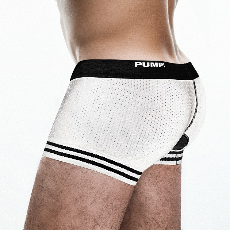 ORLVS Quần lót boxer lưng thấp dạng lưới thoáng khí thời trang cho nam H599