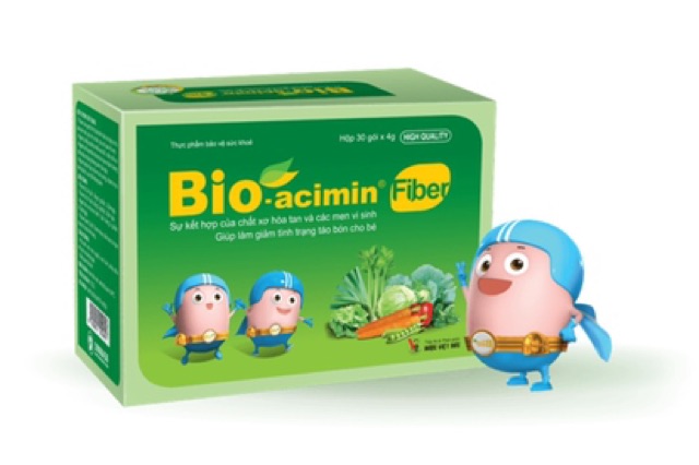 Bio-acimin Fiber - Đặc chế dành riêng cho trẻ táo bón