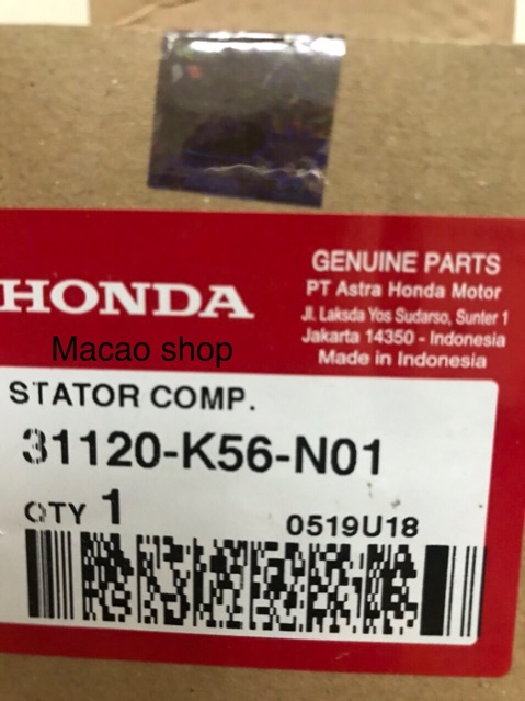 Cuộn lửa winner / sonic 150 / GTR 150 Honda 9hãng