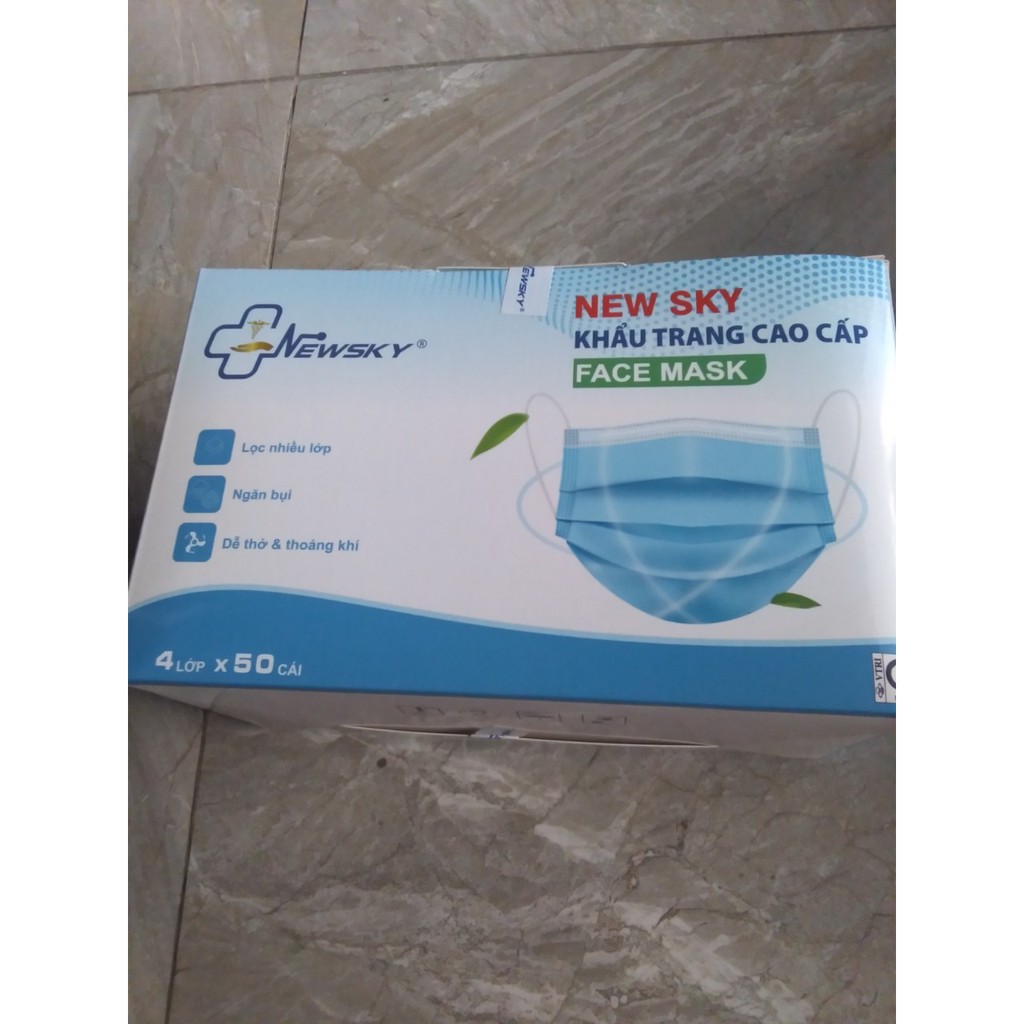 KHẨU TRANG Y TẾ 4 LỚP KHÁNG KHUẨN NEWSKY (Hàng chuẩn đẹp, cam kết hàng chính hãng công ty) | BigBuy360 - bigbuy360.vn