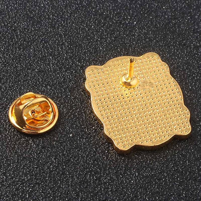 Ghim cài áo tráng men hình công viên NY coffee chương trình TV