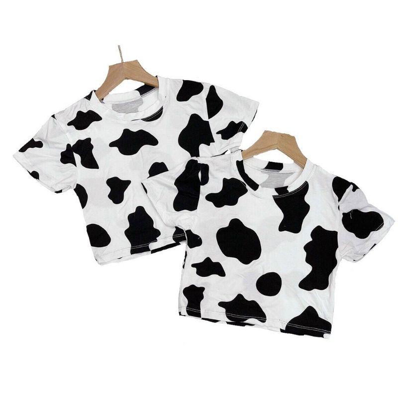 Áo croptop bò sữa hot trend 1991xshop