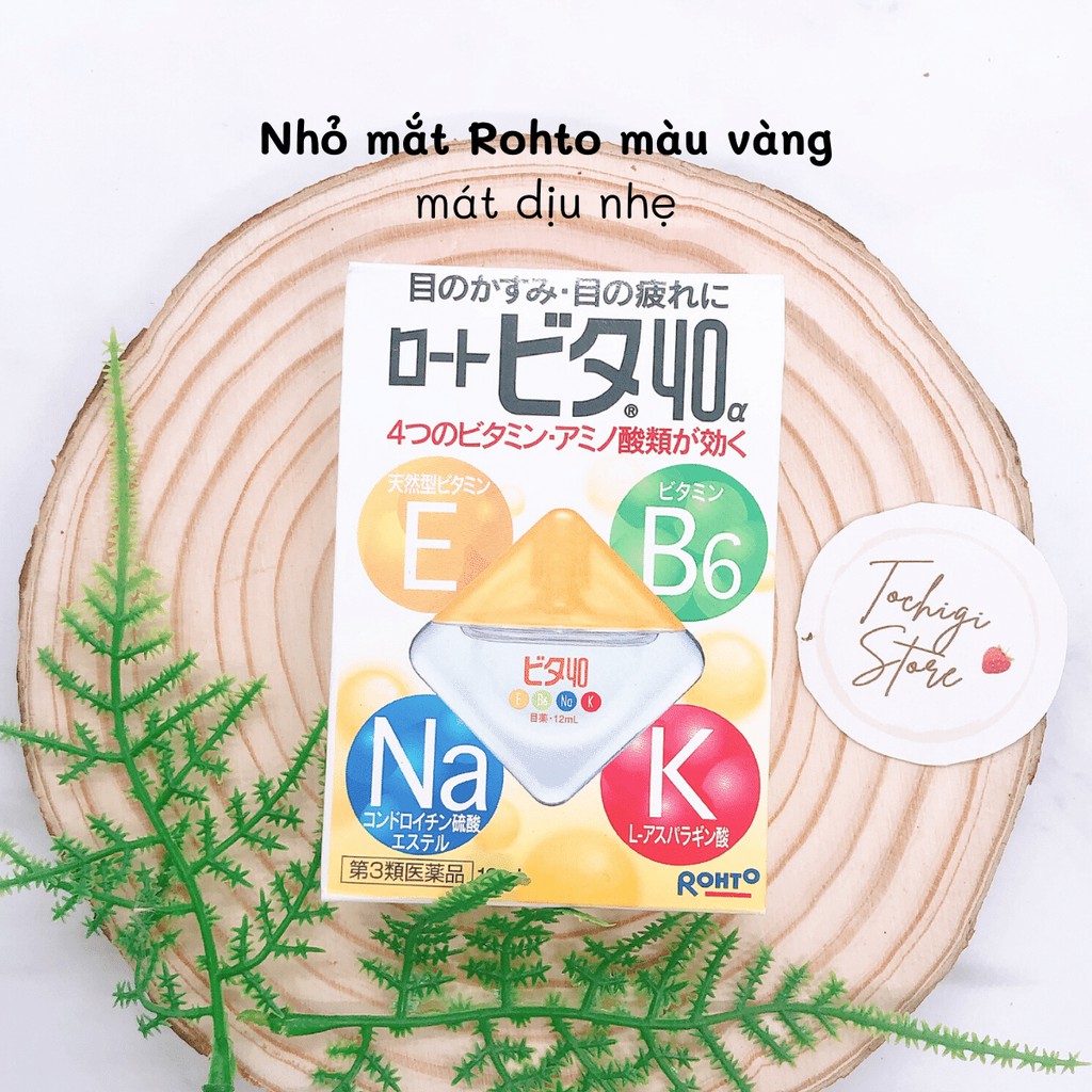 Nhỏ mắt Rohto Nhật Bản