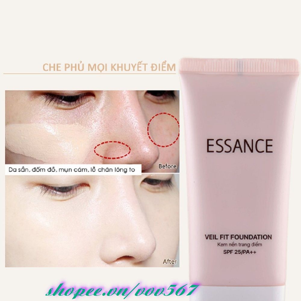 Kem Nền Số 21 Tông Da Sáng Essance Vdivov Veil Fit Foundation 30ml Sand Ivory Chính Hãng. | BigBuy360 - bigbuy360.vn