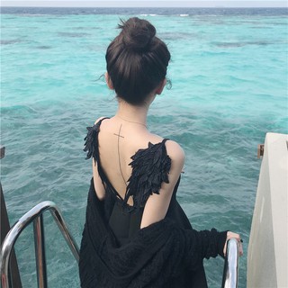 Đầm hai dây hở lưng cánh thiên thần siêu đẹp ♥︎