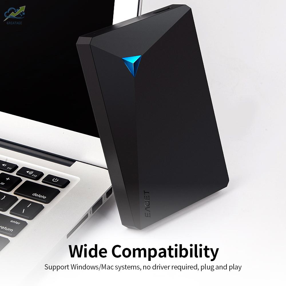 Ổ Cứng Eaget G20 2.5 Inch Di Động Hdd 250gb Usb 3.0 5400rpm Cho Máy Tính | BigBuy360 - bigbuy360.vn