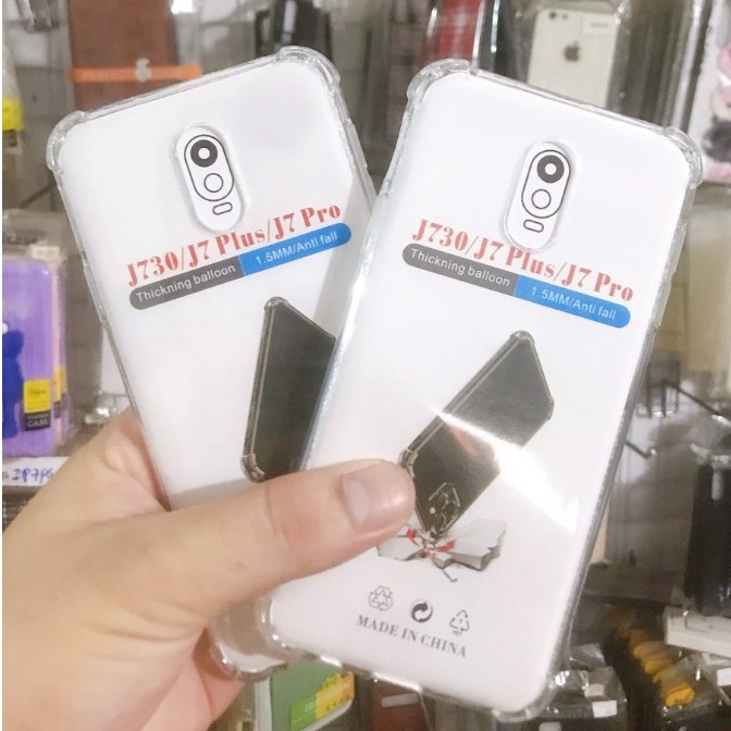 Samsung Galaxy J7 Pro/ J730 ốp lưng dẻo trong suốt chống sốc thế hệ mới