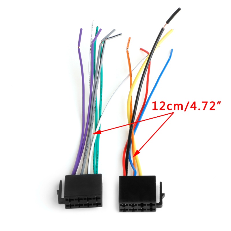 Phích Cắm Kết Nối ISO-Radio Thông Dụng Cho Xe Hơi A4 A6 A8