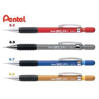 Chì bấm pentel 0.5mm a315, pentel 120 a3dx, sensi-grip® mechanical drafting pencil 0.5mm