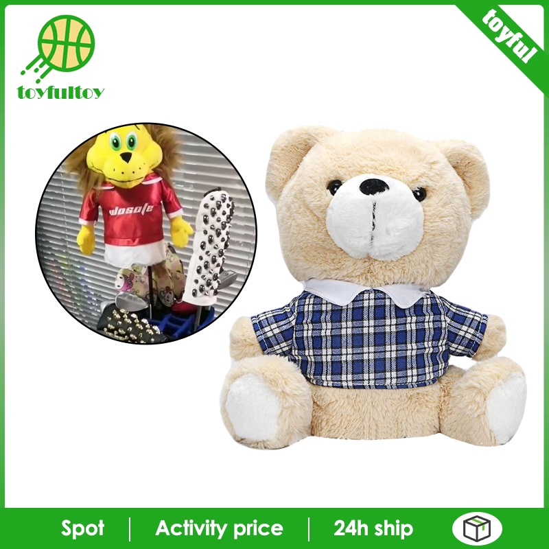 Vỏ Bọc Đầu Gậy Đánh Golf 460cc / Số 1 Bằng Gỗ Hình Gấu Dễ Thương