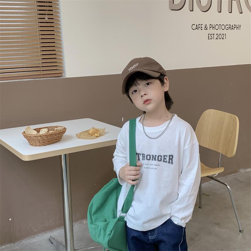 Áo Thun cotton dài tay STRONGER cho bé A904
