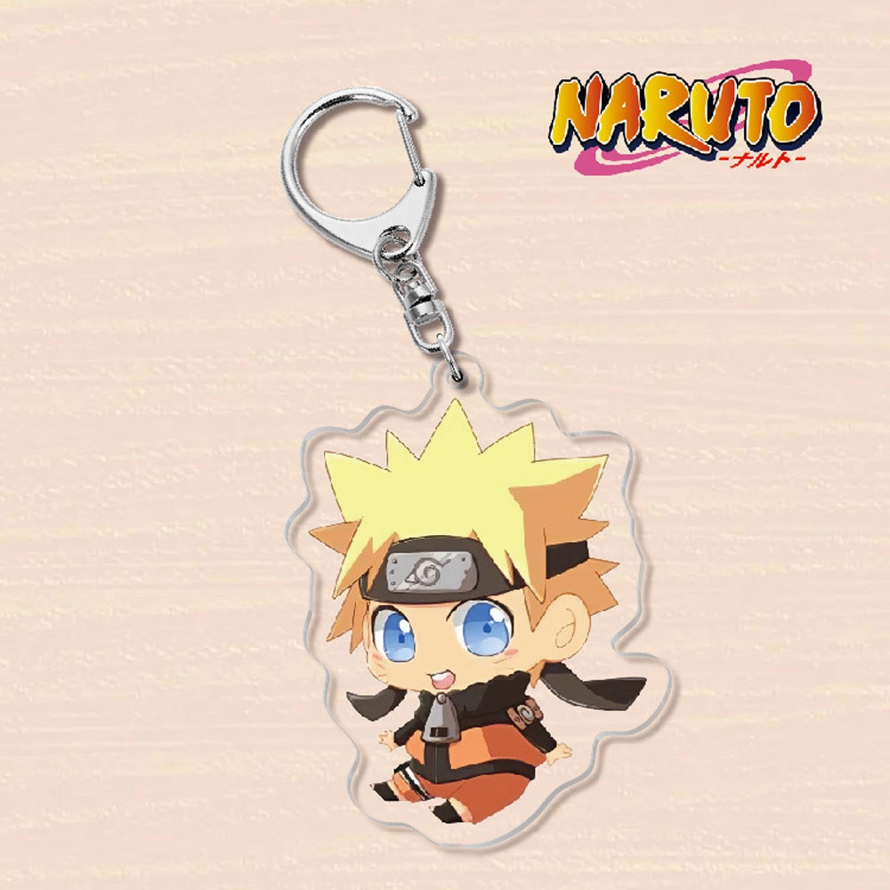 Aaron1 Móc Khóa Acrylic Hình Nhân Vật Anime Naruto