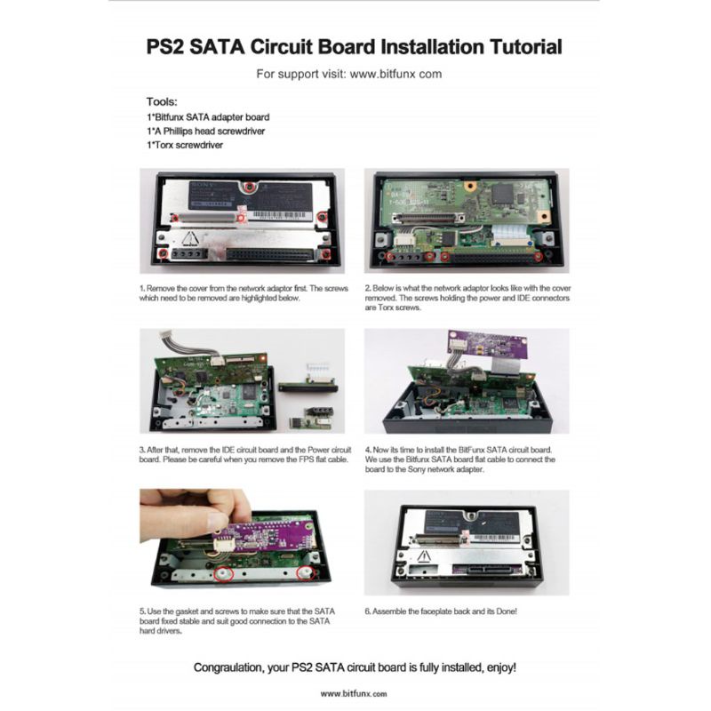 Bảng Mạch Nâng Cấp IDE Thay Thế Chuyên Dụng Cho PS2