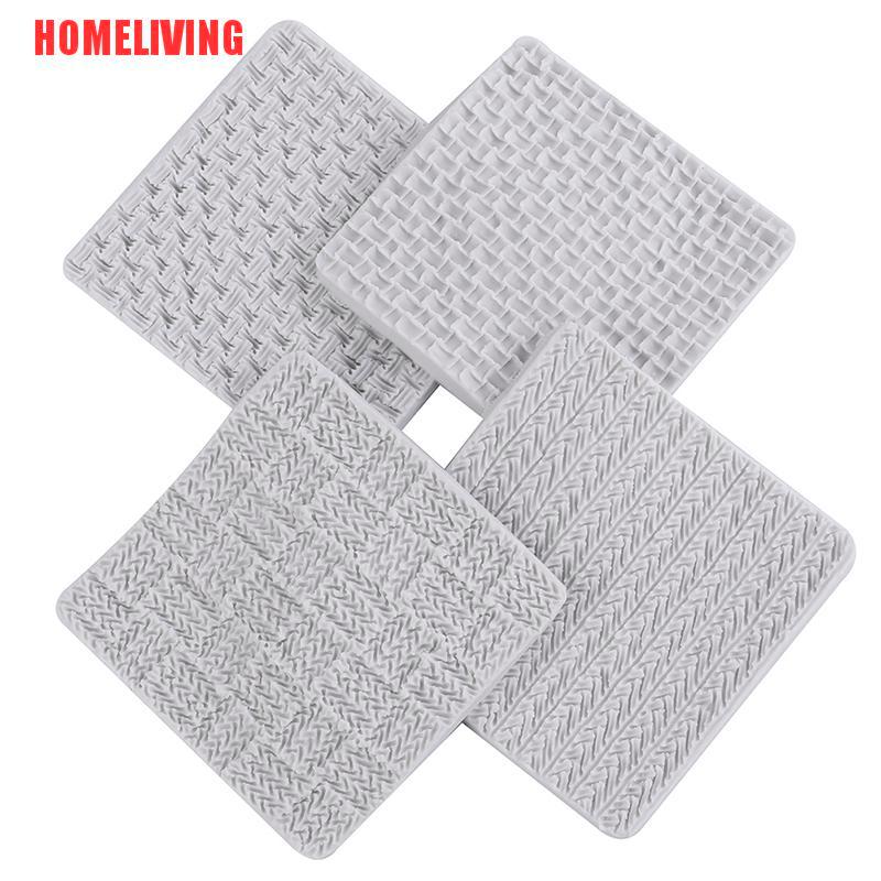 Khuôn silicone Tạo Hình Đan Len Em Bé Trang Trí Bánh Kem