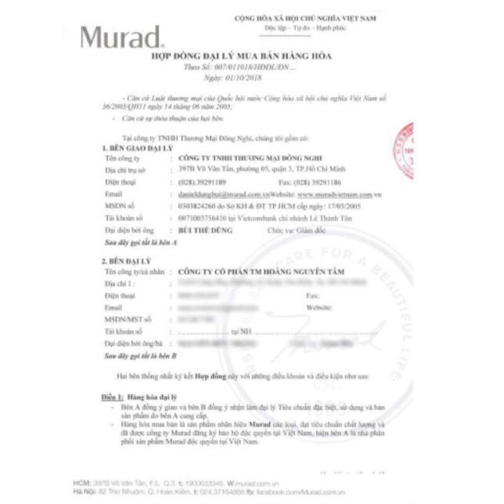 [Bill Authentic] Chống nắng Murad | BigBuy360 - bigbuy360.vn