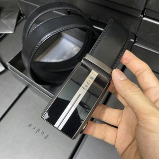 Nịt Pedro gương sọc trắng giữa - NN156