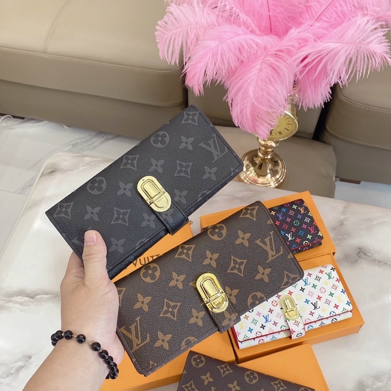 Ví sập dáng dài cầm tay - kèm hộp